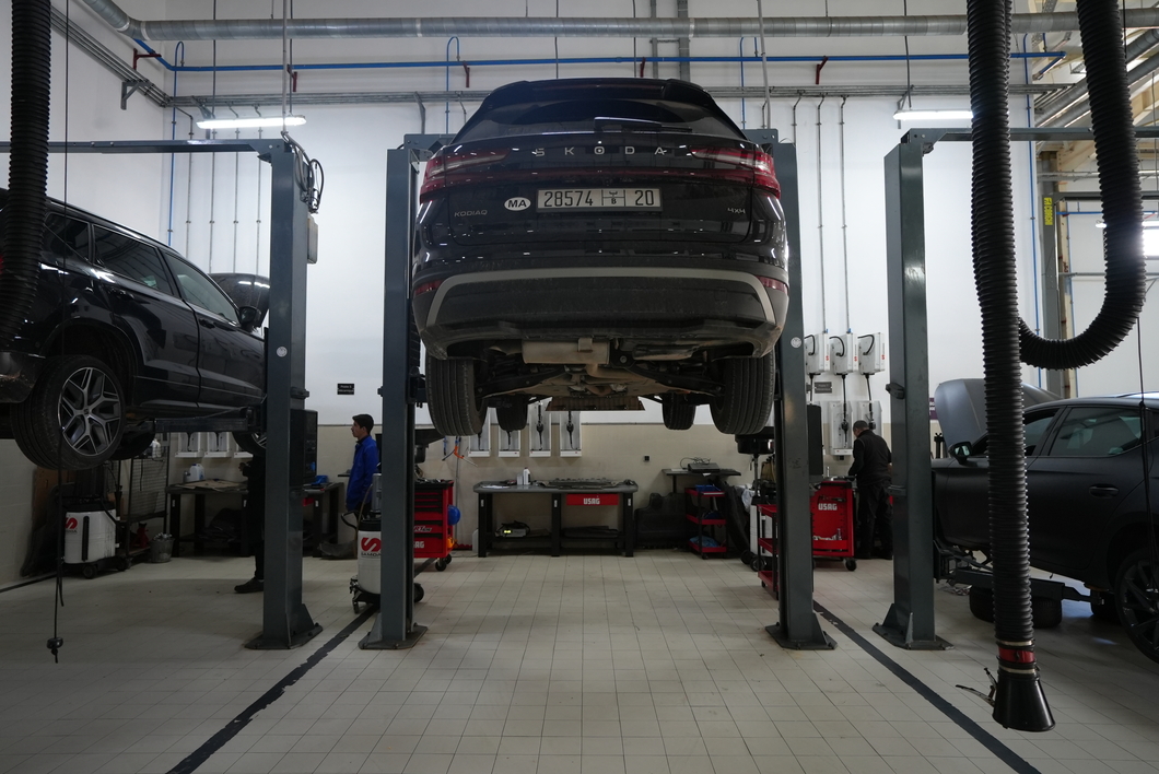 Škoda Kodiaq en intervention